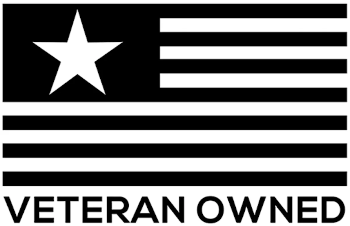 Veteran-owned business, American flag